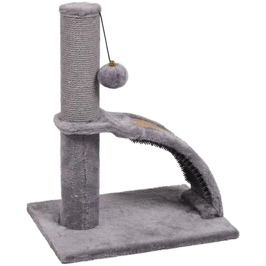 Flamingo - Cat Scratching Tree Tessa 35x25x43.5 cm Grey Grey