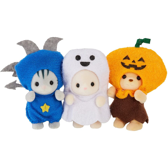 Sylvanian Families 5589 Trick or Treat Trio - Dollhouse Playset