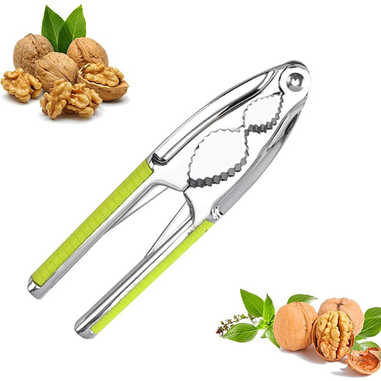 Nutcrackers, nut plugs, nuts in zinc alloy Nutcracker, for nuts, nuts, pecan, hazelnuts, almonds (b)