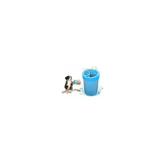 Pet Supplies Feet Wash Bowl Pet Toy Blue Trumpet