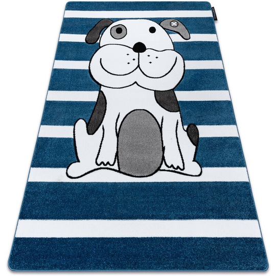 Rugsx - Carpet petit puppy blue blue 200x290 cm
