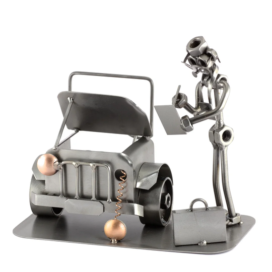 Motor Vehicle Expert Poulin Sculpture