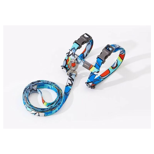 Cat Harness and Leash Leak Proof Adjustable Harness for Large and Small Kittens Lightweight and Soft Harness for Walking Traveling