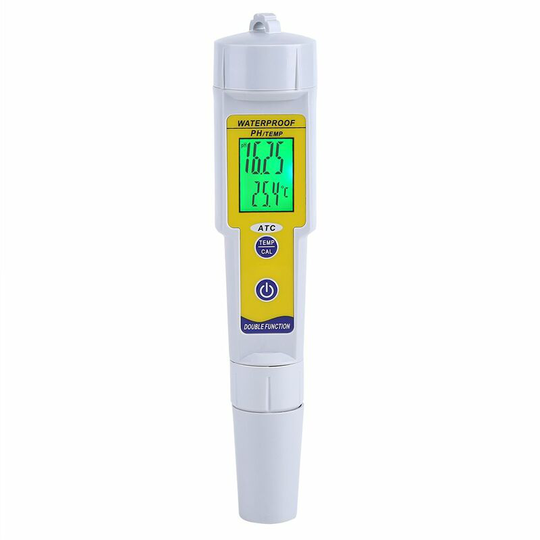 Perle Raregb - ph Meter Portable ph Tester Digital lcd ph Temp Meter Water Quality Tester for Aquarium Swimming Pool Laboratory