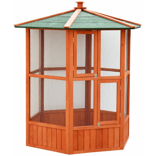 KCT - Brazil Outdoor Wooden Bird Aviary