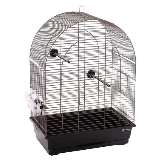 FLAMINGO Parakeet Cage Klara 2 45X28x62.5 Cm Metallic Taupe
