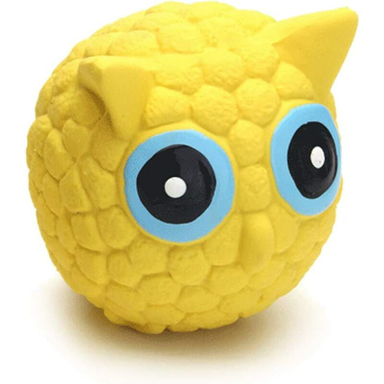Dog Toy, Dog Squeak Toys, Dog Toys Dog Squeaker Toy Interactive Toy Sound Dog Toy Squeaky Toy Loves Dog Latex Toy Educational Toy Dog Chew Toy (Owl)
