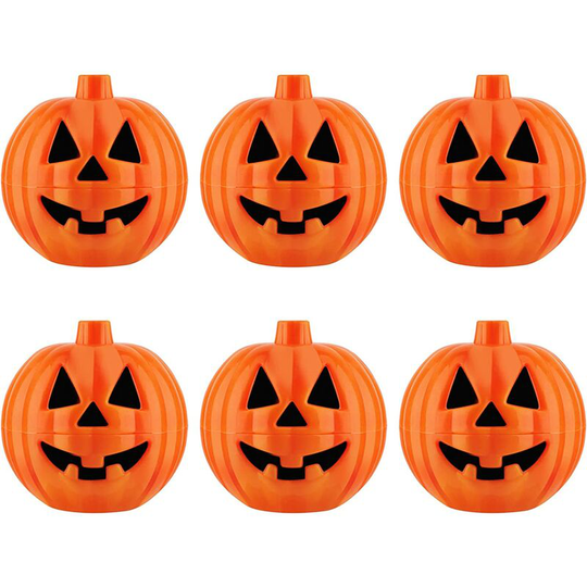 Denuotop - Halloween 6PCS Mini Pumpkin Boxes, Mini Halloween Pumpkin Candy Box, Mini Pumpkin Halloween Candy Box for Trick or Treat, Halloween