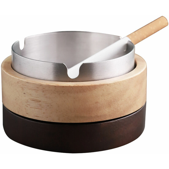 Original Design Outdoor Ashtray, Ashtray With Closed Lid Anti Smell, Portable Windproof Cigar Ashtray For Indoor And Outdoor, 1pcs,