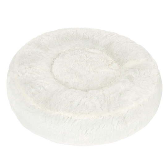 Fluffy Dog Bed - diameter 90 x (H) 20cm