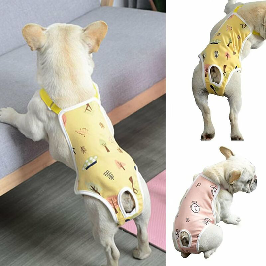 Pet Sanitary Pants Adjustable Band Menstrual Shorts Washable Dog Diaper Pet Physiological Pants