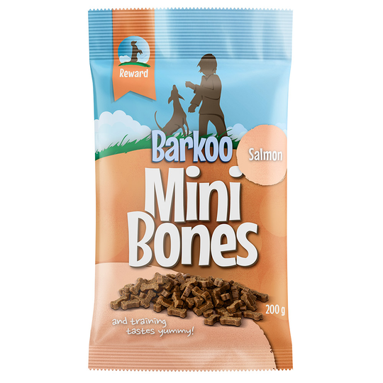 Barkoo Mini Bones 200g - Salmon
