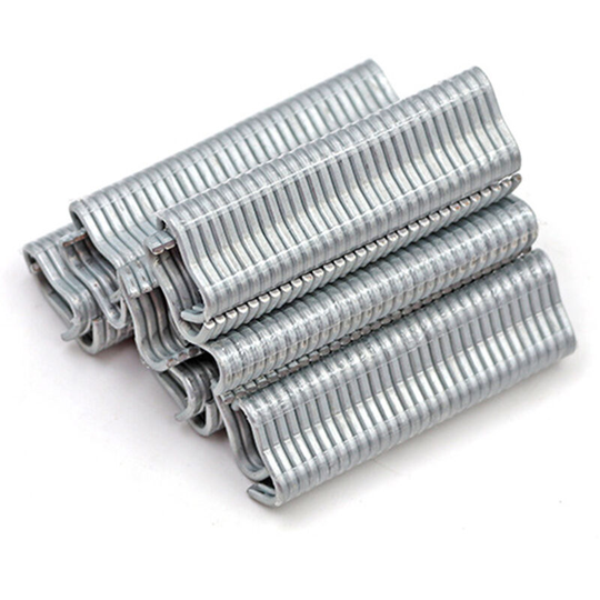 600PCS Hog Rings Nails M-shaped Ring Nail Hardware Supplies for Animal Pet Cages Fencing Railing Bagging Traps
