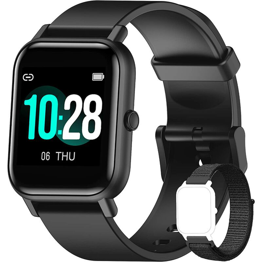 Blackview Smartwatch Men Women,Fitness Watch with Pedometer Pulse Oximeter (SpO2) Sleep Heart Rate Monitor Wrist, Activity Tracker Sport Waterproof