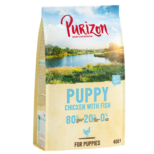 Purizon Grain-free Trial Packs - Puppy Chicken with Fish (400g)