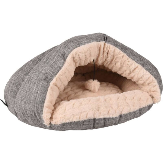 Flamingo - Cat Cave Zupo Grey and Cream Multicolour