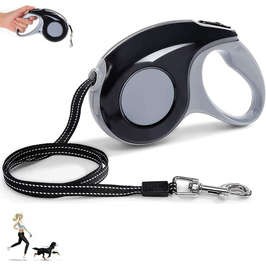 Retractable Dog Leash 5M Retractor Leash with Ergonomic Design and Retraction Comfortable Leash Training Leash for Dog Sizes up to 15kg Adjustable