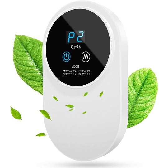 Tinor - Portable Air Purifier,Car Air Purifier with Anti-Bacterial Rate 99% Quiet Air Ionizer with Energy Saving led Display Anion Air Purifier for