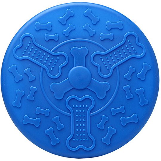 Dog Flying Discs Dog Toys Interactive Toys for Small Medium Dogs Puppy Toys Blue