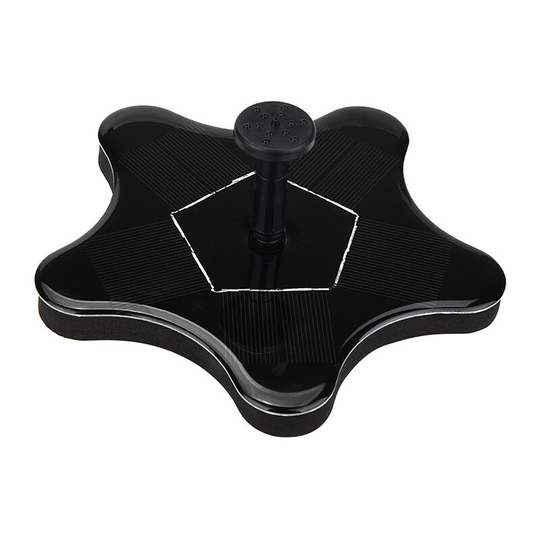 FVO - Solar Fountain - Solar Fountain - Garden Pump Outdoor - Garden Water Pump with 1.4W - Monocrystalline Decoration - for Fish Tanks, Bird Baths