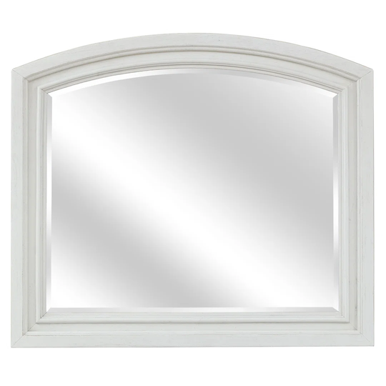 Prine Wood Framed Mounts to Dresser Mirror in Silver