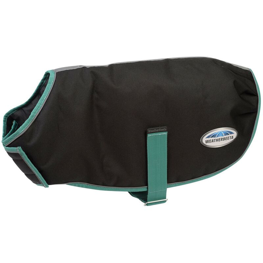 Weatherbeeta - Green-Tec 900D Lite Plus Dog Coat (30cm) (Black/Bottle Green) - Black/Bottle Green