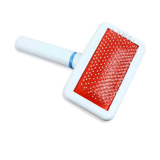 2 pcs Brush for dogs Brush for cats Slicker brush Comb for dogs Stripping brush for dogs with short and long hair, grooming tools for dogs and