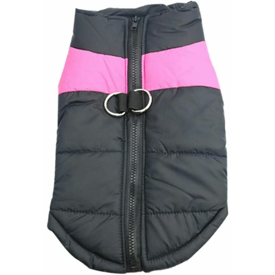 Dog Winter Coat Waterproof Clothes for Small Medium Dogs Cat Size (3XL, Pink)