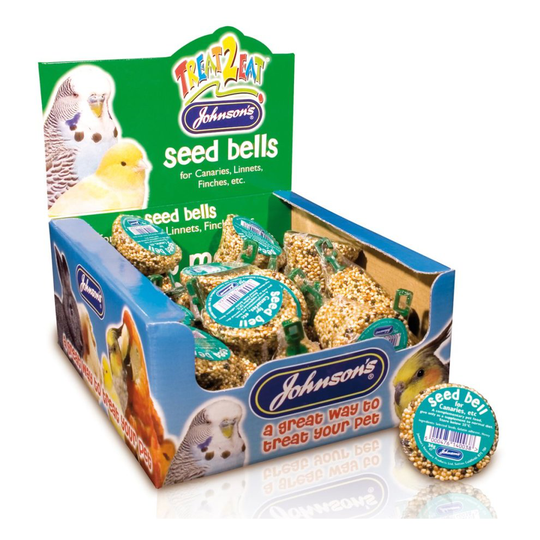 Jvp Treat2eat Canary Seed Bell 34g (Pack of 27)