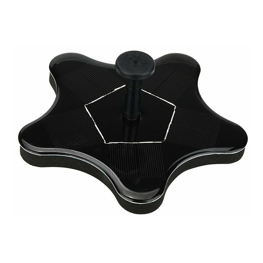 Benobby Kids - Solar Fountain - Solar Fountain - Garden Pump Outdoor - Garden Water Pump with 1.4W - Monocrystalline Decoration - for Fish Tanks,