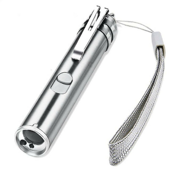 Father's Day Thsinde Usb rechargeable pet toys cat training laser pointer with led flashlight
