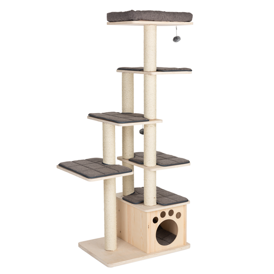 La Tour Cat Tree - natural / brown