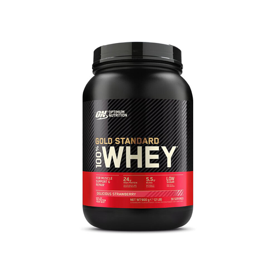 (Double Rich Chocolate) Optimum Nutrition Gold Standard Whey Protein Isolate 908g