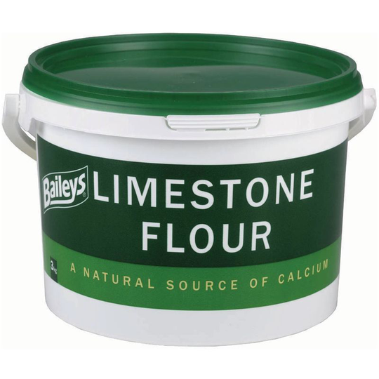 Baileys Horse Care - Baileys Limestone Flour For Horses (3kg) (Green/White) - Green/White
