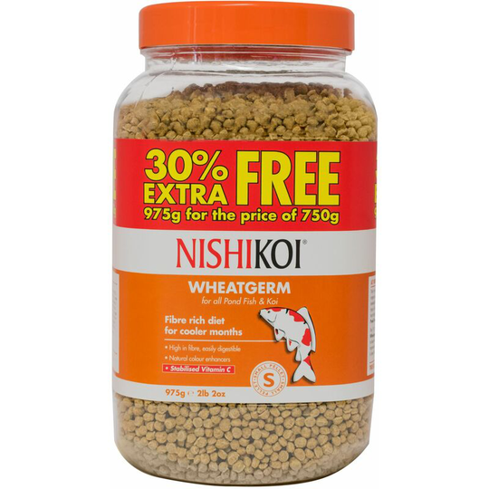 Nishikoi - Wheatgerm 750g + 30% (Small Pellet)