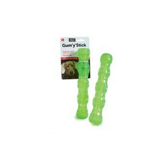 Ruff n Tumble Gum y Stick Toy (28cm) (Green) - Green - Sharples