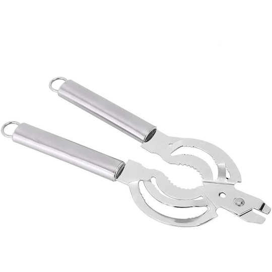 Jar Opener, Easily Opens Jar Lid Pliers Stainless Steel Lids for Removing Lids of Cans, Beers, Nuts, etc.