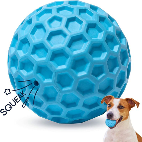 Dog Toy Ball, Squeaky Dog Ball, Indestructible Natural Rubber Dog Ball, Dog Toy, ø 5.5cm
