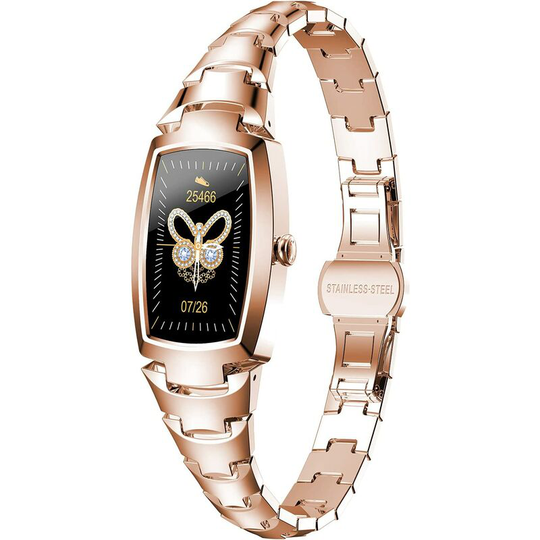 Mimiy - Women Smartwatch with Feminine Function, IP67 Waterproof Sports Smartwatch, Heart Rate and Blood Oxygen Monitor, Calorie Pedometer, Fitness