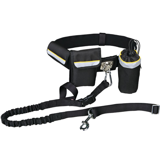 Trixie Hands Free Waist Dog Lead - 100 - 135cm