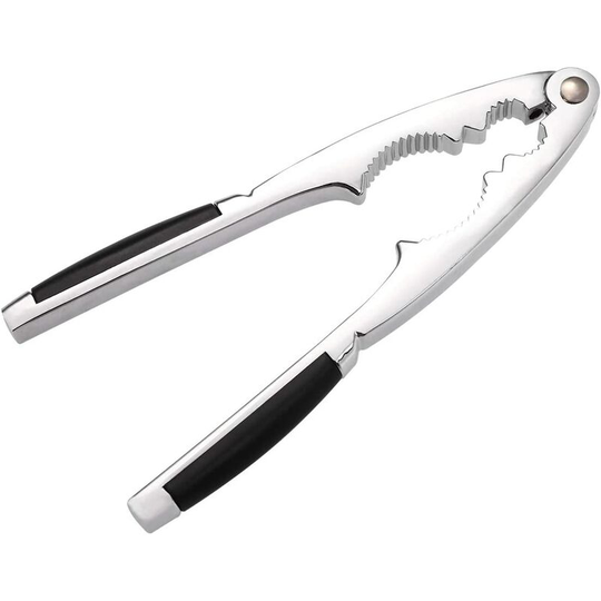 Perle Rare - Heavy Duty Nut Cracker with Non-Slip Handle, Nut Opening Tool for Hazelnuts/Pecans/Peanuts/Pistachios