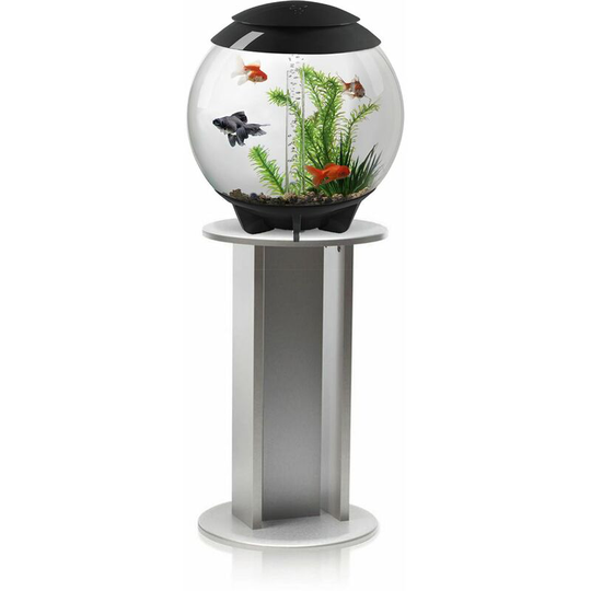 Biorb - Halo 30L Aquarium in Grey with mcr led Lighting and Silver Stand