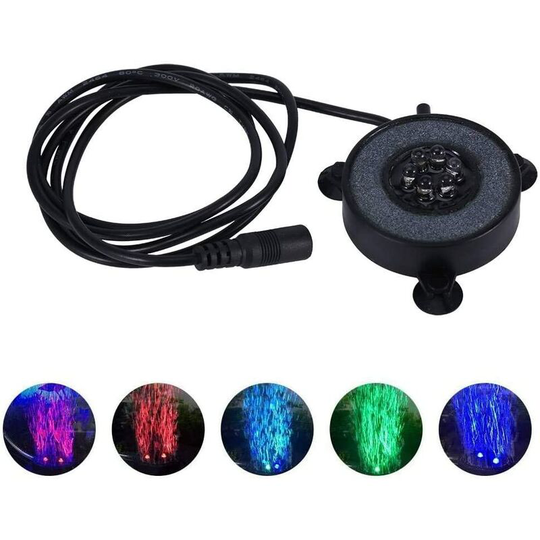 Aquarium Bubble Light, led Aquarium Bubble Underwater Light Underwater Bubble Light 6 led Lights Aquarium Air Bubble Stone Aquarium Bubble Decoration