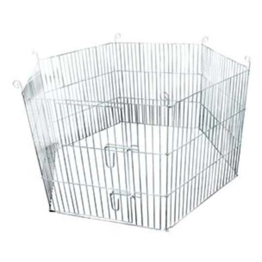Flamingo Rabbit Outdoor Cage Hex agon 60 x 60cm