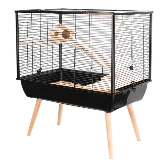 Neo Silta Cage For Small Rodents 58 Cm Black