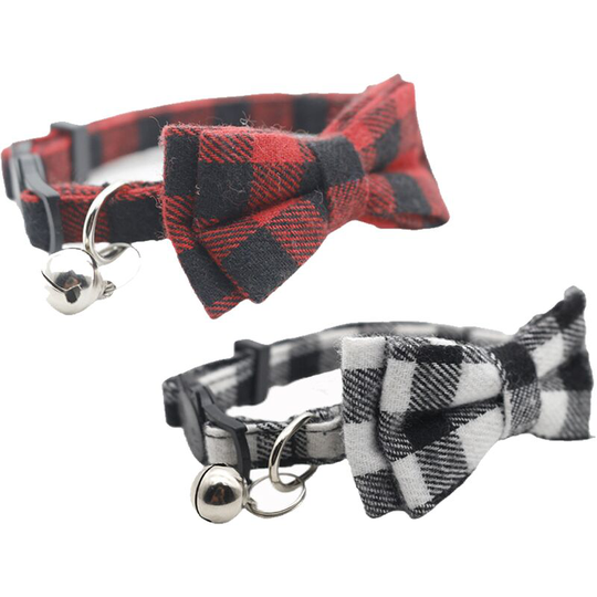 Formal Dog Bow Ties, With Adjustable Collar, For Medium And Large Dogs