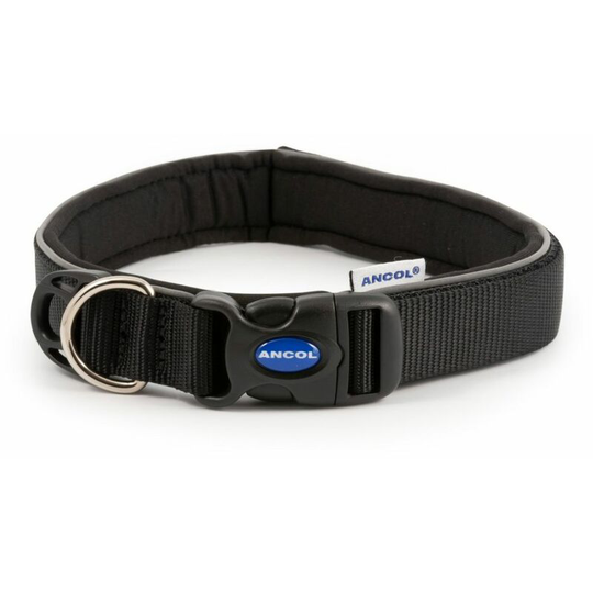 Extreme Dog Collar (30cm - 34cm) (Black) - Black - Ancol