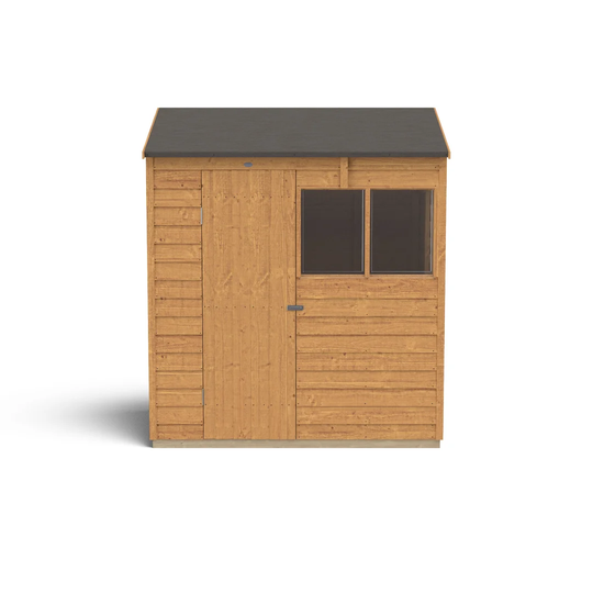 Overlap Dip Treated 6X4 Reverse Apex Shed