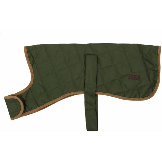 Odie Quilted Dog Coat (s) (Dark Khaki) - Dark Khaki - Regatta