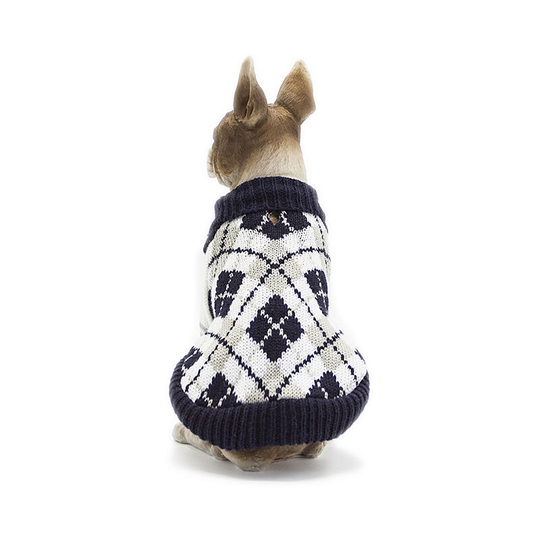 FVO - Dog Pet Sweater, Winter Warm Dog Cat Jumpers Clothes, Comfortable Pet Coat Costume Puppy Jumper Kitten Sweater Clothes for Small Medium Dogs